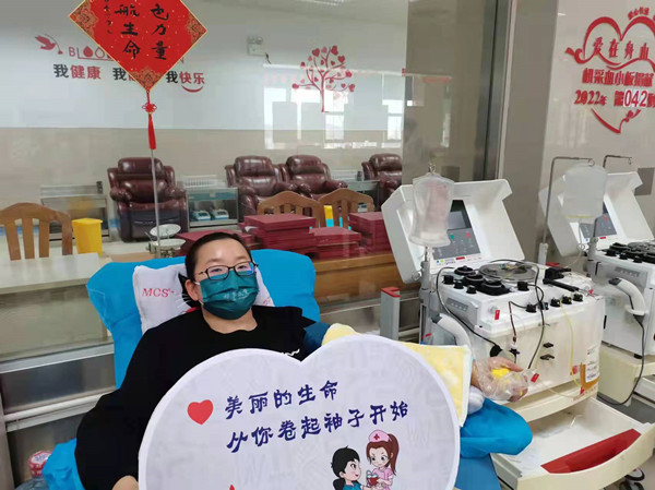 1月18日，第042例，捐献者侯松琴，第4次献血小板，累计献血量3400ml。.jpg